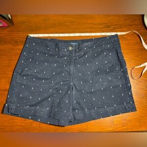 Nautica women’s chino shorts navy blue  size 12